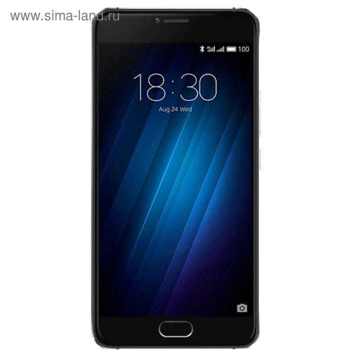 Смартфон Meizu U10, 16 Gb, LTE, 2 sim, черный - Фото 1