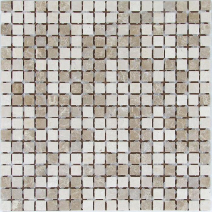 Мозаика из натурального камня Bonaparte, Sevilla-15 slim Matt 305х305х4 мм - Фото 1
