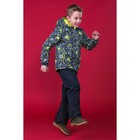 Комплект для мальчика (куртка, полукомбинезон), рост 128 см, цвет чёрный S17445 - Фото 11