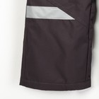 Полукомбинезон для мальчика, рост 98 см, цвет тёмно-серый 11-202М_М - Фото 3