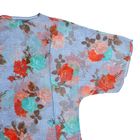Комплект женский (сорочка, халат) Эммануэль, цвет голубой,  р-р 48   вискоза - Фото 4