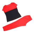 Костюм спортивный женский Яна (футболка, брюки) 2071, цвет коралл, р-р 48 - Фото 8