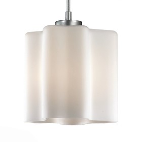 Светильник подвесной St Luce. SL116.503.01. Onde. 1х60 Вт, E27, 19х19х22 см, цвет серебристый