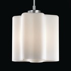 Светильник подвесной St Luce. SL116.503.01. Onde. 1х60 Вт, E27, 19х19х22 см, цвет серебристый - Фото 2