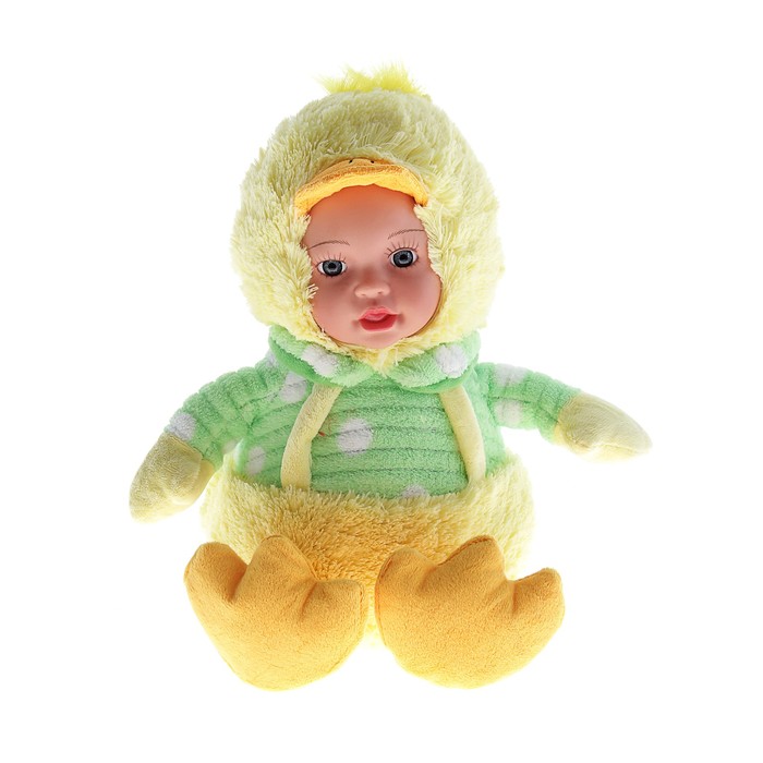 Мягкая игрушка "Кукла" костюм уточка - Фото 1