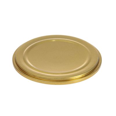Крышка для консервирования, СКО-82 мм, лакированная, упаковка 50 шт, цвет золотой