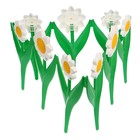 Ограждение декоративное, 32.5 × 225 см, 5 секций, пластик, белый цветок «Ромашка» - Фото 9