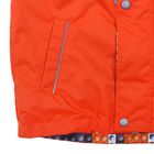 Куртка для мальчика "СЕВА", рост 98 см (52), цвет оранжевый В10017-05 - Фото 7