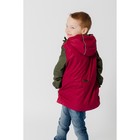 Куртка для мальчика "ЛУКА", рост 128 см (64), цвет хаки/вино В10017-09 - Фото 5