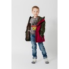 Куртка для мальчика "ЛУКА", рост 128 см (64), цвет хаки/вино В10017-09 - Фото 7