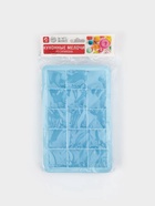 Форма для льда Доляна «Кубик», силикон, 11.7×18.7×3.4 см, 15 ячеек (3.4×3.4 см), голубая - Фото 9