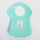 Нагрудник для кормления «Me To You» пластиковый с карманом, цвет зелёный - Фото 4