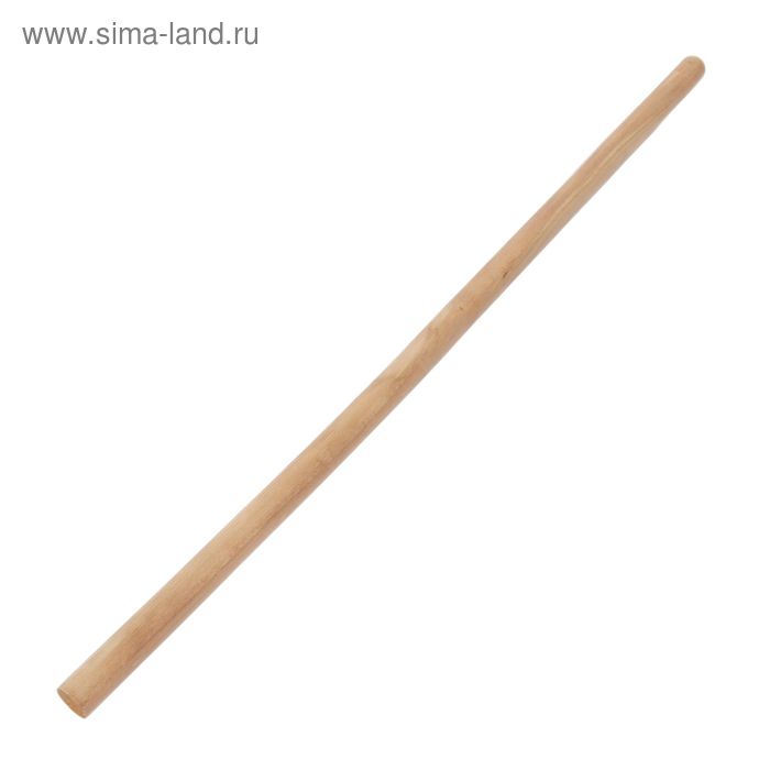 Черенок деревянный, d=38 мм, длина 120 см, бук, для лопат - Фото 1