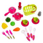 Кухня «Италия» в чемодане с корзиной, с аксессуарами, свет, звук, работает от батареек, высота 65,5 см - Фото 3