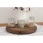 Банка для сыпучих Доляна «Квадрат», 110 мл, 5.5×8 см, с бугельным замком, стекло, прозрачная - Фото 7