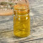 Банка стеклянная для хранения сыпучих продуктов «Оптима», 250 мл, 6,5×11,5 см, с бугельным замком, цвет МИКС - Фото 5