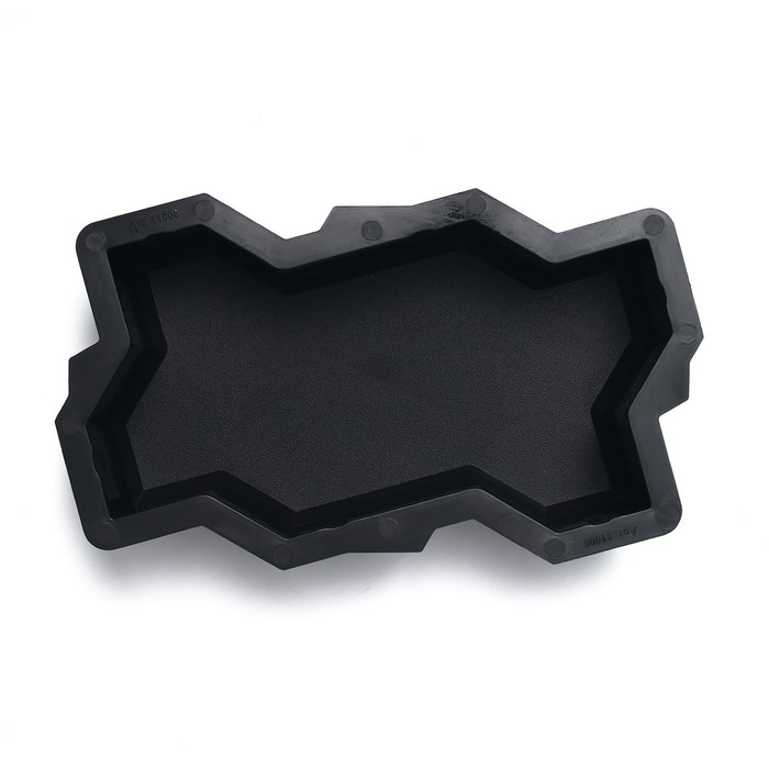 Форма для тротуарной плитки «Волна», 21×11×6 см, шагрень, Ф11006, 1 шт. - Фото 1