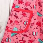 Платье для девочки, рост 74 см, цвет розовый, принт зонтики 711212-6_М - Фото 6