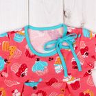 Платье для девочки, рост 98 см, цвет розовый, принт пироженое 711252-0_М - Фото 2