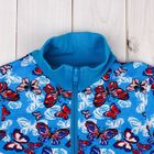Куртка для девочки, рост 92 см, цвет голубой, принт бабочки 581212-4 - Фото 2
