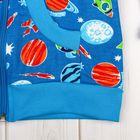 Куртка для мальчика, рост 98 см, цвет голубой, принт космос 581221-1 - Фото 5