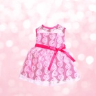 Одежда для пупса: платье летнее, кружевное - Фото 3