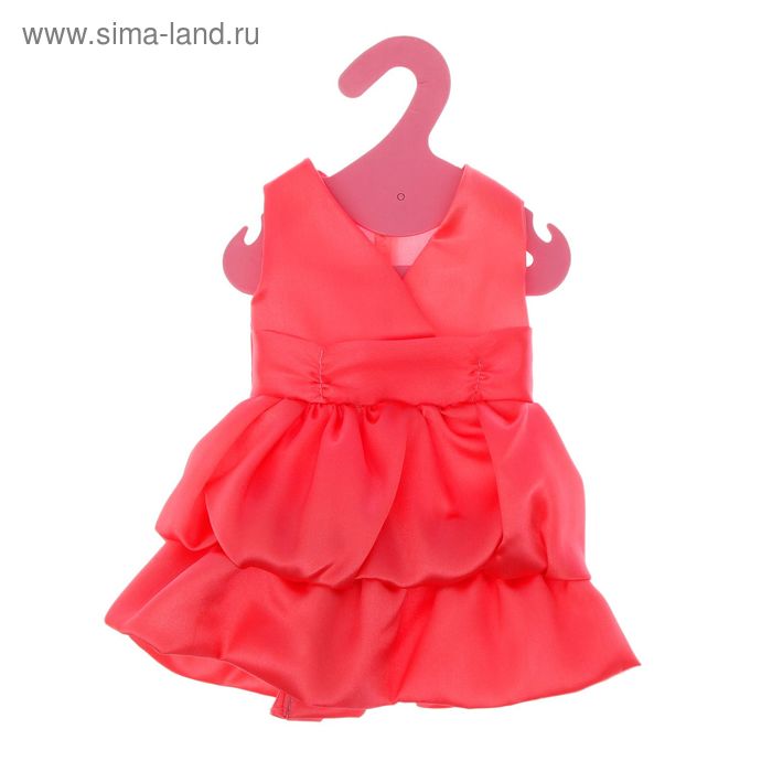 Одежда для пупса "Красивое платье" - Фото 1