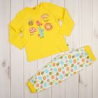 Комплект детский (джемпер, брюки), рост 68 см, цвет жёлтый CAN 9624 (142)_М - Фото 1