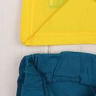 Комплект для мальчика (футболка, шорты), рост 80 см, цвет жёлтый - Фото 7
