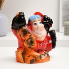 Копилка для денег «МЧС», красный, гипс, 12×20 см - Фото 1