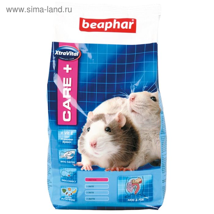 Сухой корм Beaphar Care+ для крыс, 0.25 кг. - Фото 1