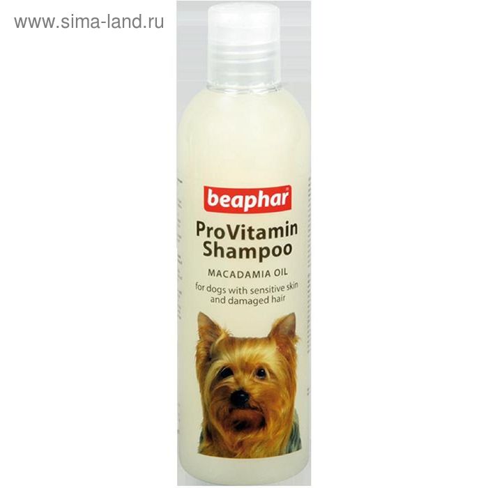 Шампунь Beaphar  с маслом ореха  для собак с чувствительной кожей и ломкой шерстью, 250мл - Фото 1