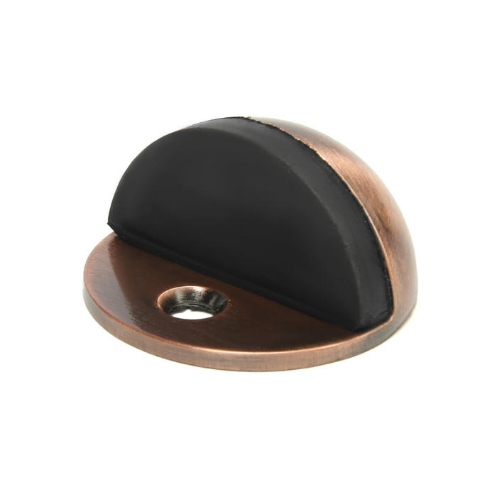 Упор дверной U103AC, d=42 мм, h=23 мм, цвет медь