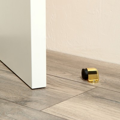 Упор дверной U104GP, d=25 мм, h=30 мм, цвет золото