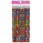 Карандаш чернографитный с ластиком Calligrata «Футбол», твёрдость НВ, МИКС - Фото 7