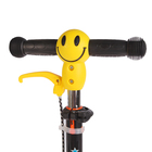 Самокат стальной, колёса световые PU 110/90 мм, тормоз, музыка - Фото 6