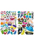 Книга с наклейками, сделай своего чудика «Жорж Кукин» - Фото 4