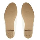 Туфли народные женские, длина по стельке 18,5 см, цвет белый - Фото 4