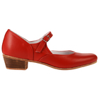Туфли народные женские, длина по стельке 21,5 см, цвет красный - Фото 2