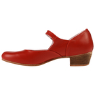 Туфли народные женские, длина по стельке 21,5 см, цвет красный - Фото 3