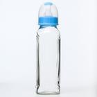 Бутылочка для кормления, классическое горло, стеклянная, средний поток, 240 мл., от 6 мес., цвета МИКС - фото 317963651
