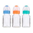 Бутылочка для кормления Крошка Я, классическое горло, средний поток, от 0 мес., 100 мл., стеклянная, МИКС - Фото 2