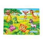 Пазл большой деревянный «Африка», 30 элементов - Фото 2