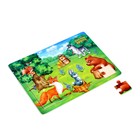 Пазл большой деревянный «Лесные друзья», 30 элементов - Фото 3