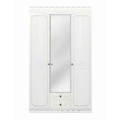 Шкаф 3х створчатый Мария-луиза Бодега белый