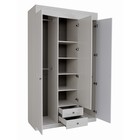 Шкаф прямой трёхстворчатый «Мария–луиза», 1350×550×2300 мм, цвет бодега белый - Фото 3