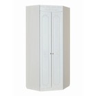 Шкаф угловой двухстворчатый «Мария–луиза», 900×900×2300 мм, цвет бодега белый - Фото 2