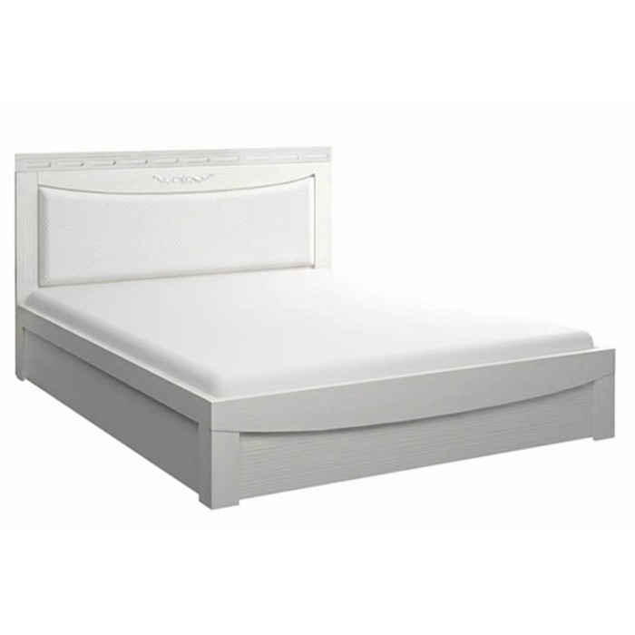 Кровать двуспальная «Мария–луиза», без основания, спальное место 1400×2000 мм, цвет бодега белый - Фото 1