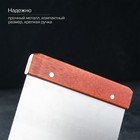 Шпатель кондитерский Доляна, 15×11 см, цвет коричневый - Фото 3