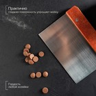 Шпатель кондитерский Доляна, 15×11 см, цвет коричневый - Фото 4